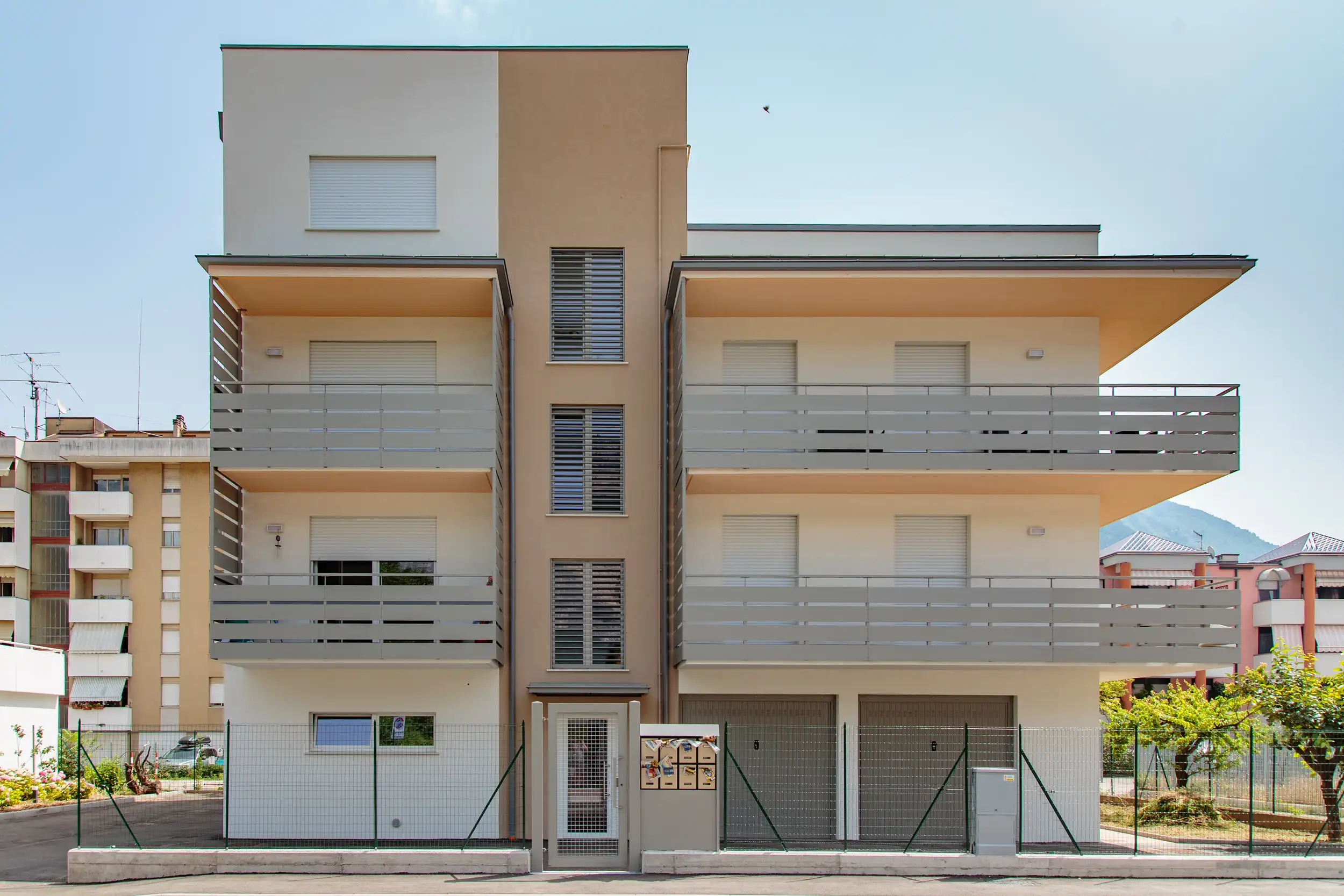 esterno edificio residenziale a Trento